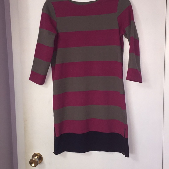 Loft Petite Striped Shirt Dress - Picture 3 of 8